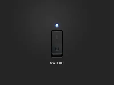 Rocker Switch [PSD] button dark grey iphone light psd rocker switch ui