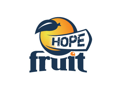 Hope Fruit Logo - Concept 1 fruit hope logo