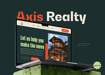 Axis Realty - Real Estate UI/UX & Website-Design 3d ai animation apartment architecture branding building business clean graphic design landing page logo modren motion graphics property real estate rent ui web application website design