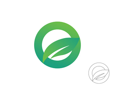 Green leaf logo