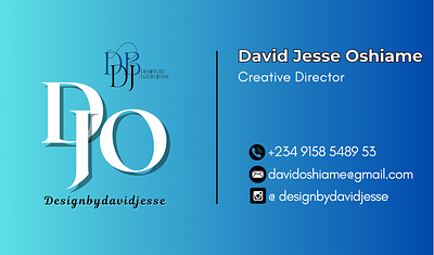 COMPLEMENTARY CARD DESIGN By designbydavidjesse 3d branding graphic design illustration motion graphics