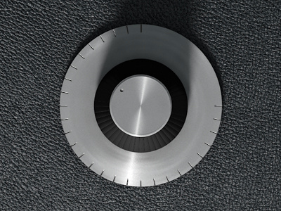 Tuner dial knob spin ui