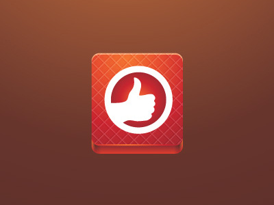 Icon Design - Concept app icon brown fingerprints icons like orange thumb
