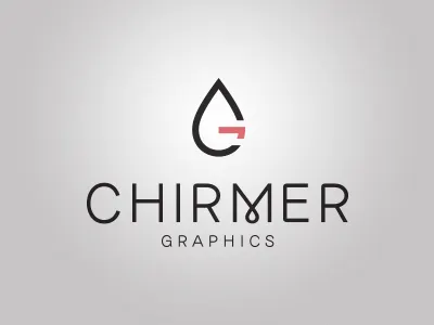 Chirmer Graphics — yet another option brand brownstone c drop droplet g letter logo logomark mark monogram stamp white
