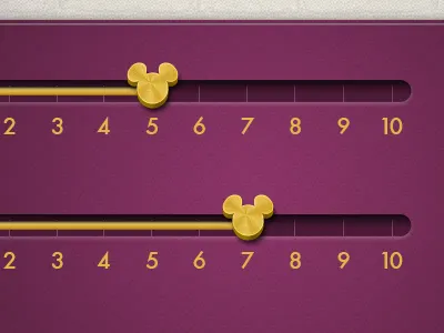 Rate it: 0 - 10 gold purple ratings score ui