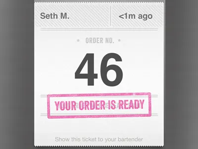 Buzzed Ticket app buzzed ios mobile pos ui