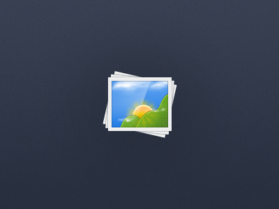 Photo Album album blue cloud css design field green icon illustrator ios mobile orange photo photoshop sun ui ux vector yellow