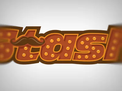 Logo concept - WIP 70s logo sign vintage