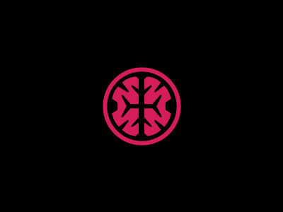 Brain Dribbblers ball basket brain brainstorm cell circle dribbble dribble half logo pink sport