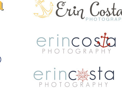 Erin Costa logo concepts branding logo