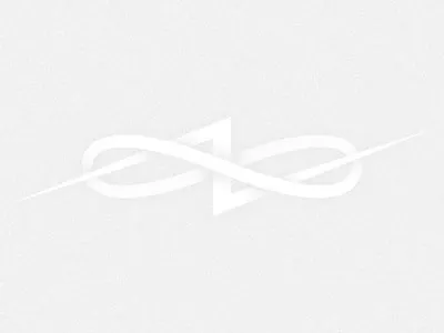 Spark bolt icon illustration infinity lightning logo spark vector