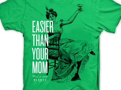 Easier than your mom bad jokes tshirts