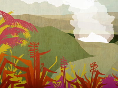 Hawaii hawaii illustration