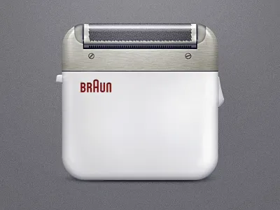 Shaver braun electric icon ios iphone razor shaver
