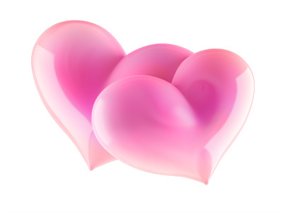 Hearts 3d heart