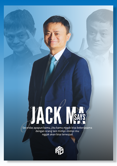 Jack Ma's Wisdom: The Power of Collaboration branding collaboration creativedesign designforchange designinspiration figmacommunity figmadesign inspirationalart jackma motivationaldesign quotedesign synergy teamwork typographydesign ui uiuxdesign visualstorytelling