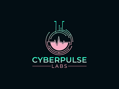 CyberPulse Labs graphic design logo