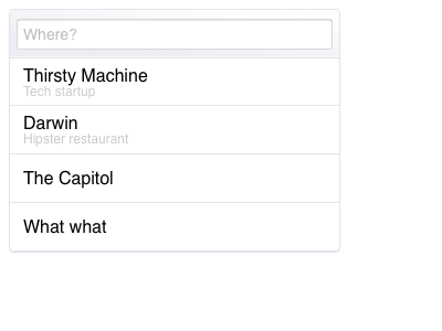 Search search ui web