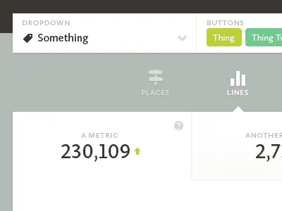 Dropdown on a Toolbar calluna sans data dropdown flat symbolset