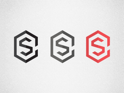 SC Monogram Revised logo logomark monogram sc shield three dimensional