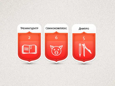 Icons for site design icon