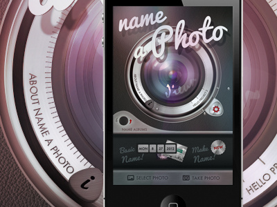 [ name a Photo ] New! My APP! app camera gui jieunbiz name photo ui