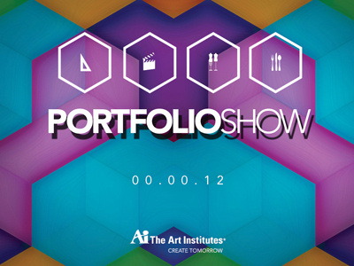 Portfolio Show | Campaign V1 campaign color design direct mail print