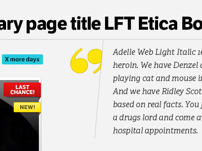 Styleguide adelle lft etica pills quote styleguide