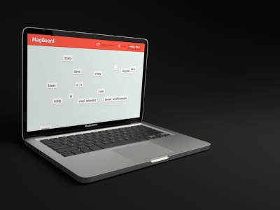 MagBoard html5 js node realtime