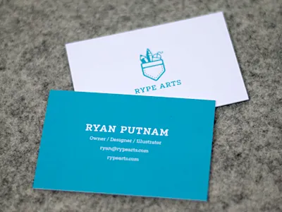 RA Business Cards brand business card collateral identity logo print