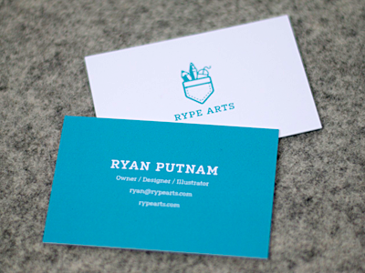 RA Business Cards brand business card collateral identity logo print