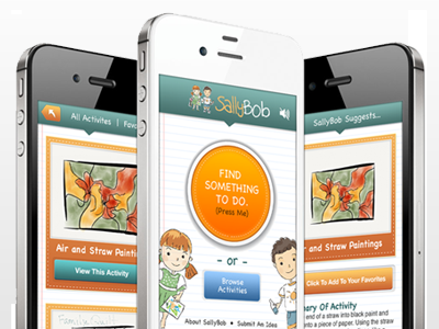 SallyBob | Mobile Application ios mobile mobile app