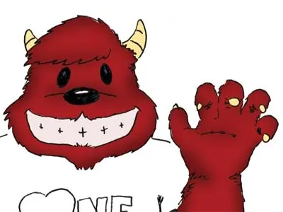 Monster Sneak Peek campaign costume mascot monster
