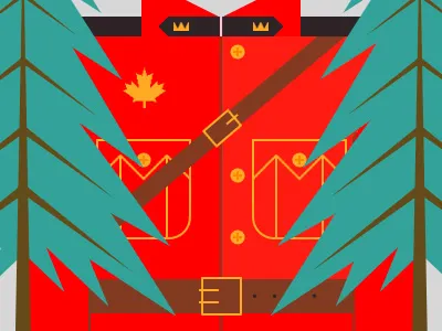 Canada canada glindon illustration infographic