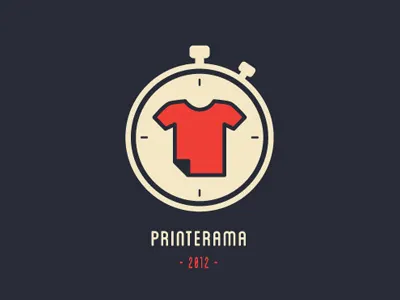 Printerama brand icon logo tee tshirt