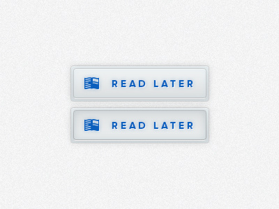 Read Later button icon ui