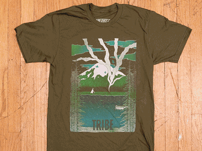 TRIBE - Incredible Journey apparel design t shirt tee tribe tribeary