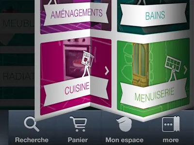 app design transition app design bend fold ios transition