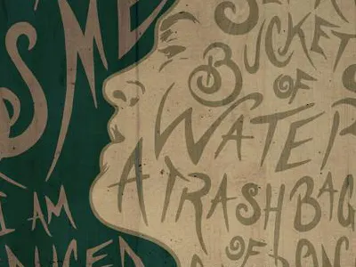 Basic Elements design graphic hand drawn magazine new york poetry poster type typography union station