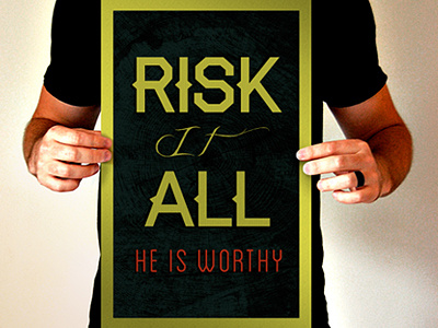 RISK It ALL print print