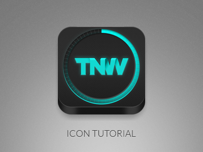 Tron-Style App Icon Tutorial app bodyboss icon the next web tutorial