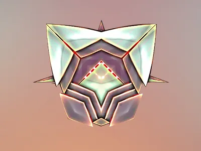 Scifi Puss cat futuristic green puss robot sci fi scifi violet