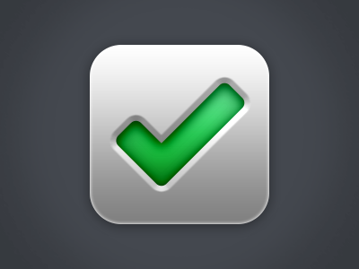 Track - Icon app checkmark icon iphone todo