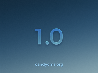 1.0 1.0 candy cms design development php