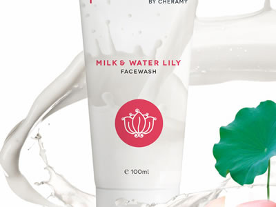 Face Wash beauty care fashion health lotion mockup pa packaging design