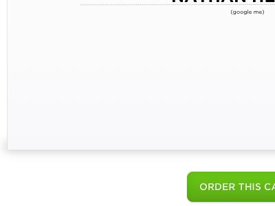 Calling card maker card ui web
