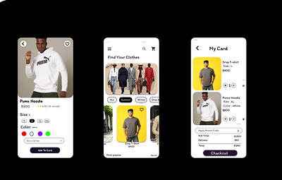 clothes app design app design branding clothes app fhasion app figma ui ui uix