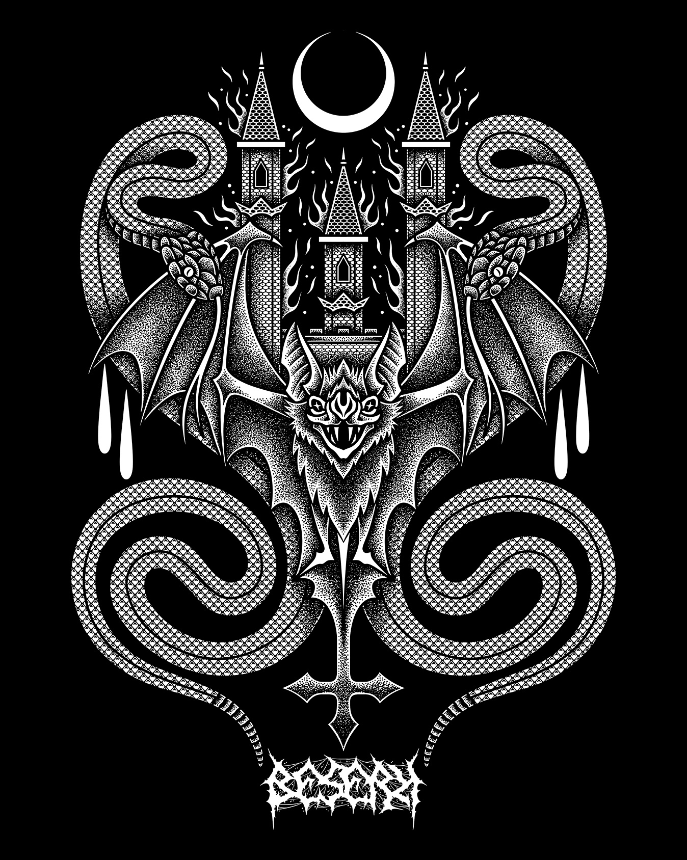 Example of Merch Design Illustration For Brand/Band