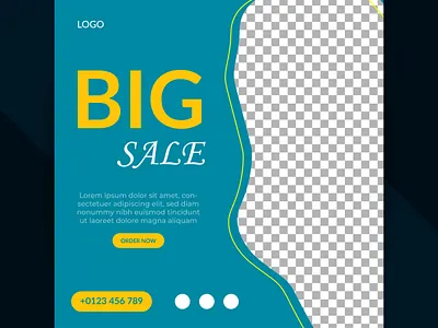 Big Sale Social Media Post Design big sale business flyer graphic design mongolhor mrdesigner00 offer poster sale social media template