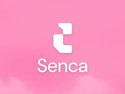 Senca logo design ✨ design logo minimal modern ui ux